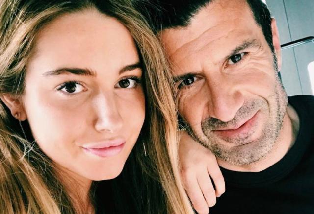 菲戈仨闺女美艳如花 大女儿跟西班牙国王表弟拍拖